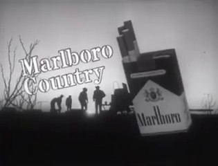 spot Marlboro Country anni 60 mandriani - Advertising Marlboro Horse man