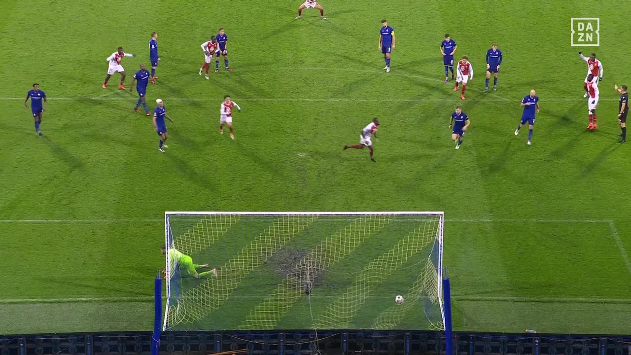 Zagreb - Monaco: Tor in der 89. Minute