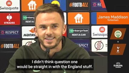 Maddison targeting England return
