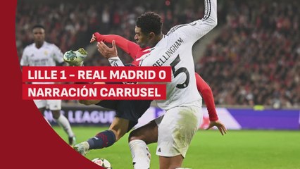 Resumen y goles del Lille 1 - Real Madrid 0