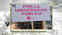 Temas del Día 02-10: Universitarios argentinos se movilizan en defensa de la educación pública