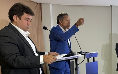 Helder diz que Gilberto foi condenado por “receber sem trabalhar”; médico nega e rebate adversário