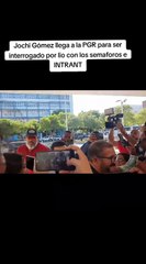 Jochi Gómez es interrogado en la Procuraduría