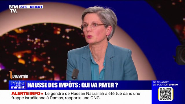 Déficit: C'est le résultat direct de la politique qui a été menée (par Emmanuel Macron) , estime Sandrine Rousseau (les Écologistes)