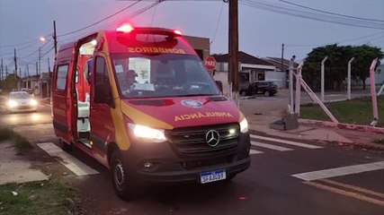 Ciclista é socorrido pelo Siate no Interlagos