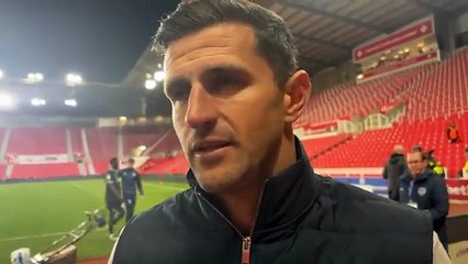 Pompey boss John Mousinho Stoke City verdict