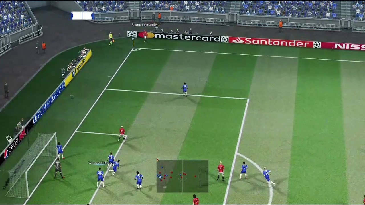 Chelsea vs Manchester United (Highlights) - PES13 Remastered