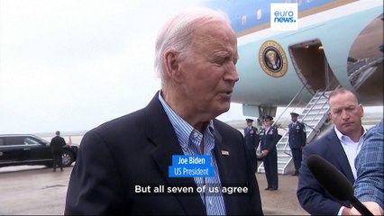 Biden says he will not support an Israeli attack on Iran's nuclear sites