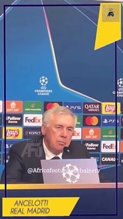 #LDCUEFA  #RealMadrid ⚪  : Carlo Ancelotti  : « C'est difficile d'analyser ce match. Nous avons été mauvais sous tous les aspects. » 