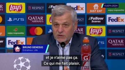 Lille - Genesio : "Une belle récompense"