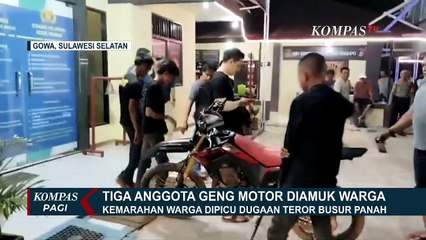 Ricuh! 3 Anggota Geng Motor di Sulawesi Selatan Diamuk Warga, Ini Penyebabnya