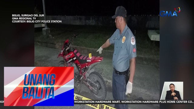 21-anyos na babae, patay matapos madamay sa pagtugis ng pulisya sa isang lalaking wanted | Unang Balita