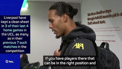 Van Dijk embracing new attacking responsibility under Slot