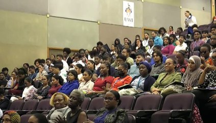 FORMER NASA EXEC INSPIRES STUDENTS