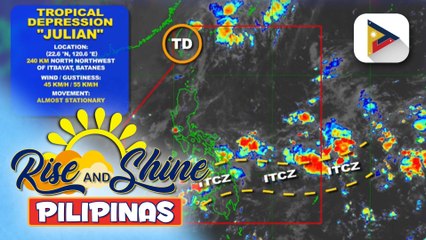 Bagyong #KratonPH, humina na at isa na lamang tropical depression