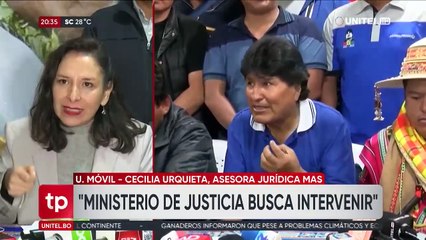 “En este caso no hay denuncia”, defensa de Evo dice que Ministerio Público no debió intervenir sin acusación de la presunta víctima