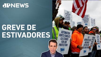 IA News: Fila de navios e prejuízo de até US$ 7,5 bilhões aos EUA; Samy Dana analisa