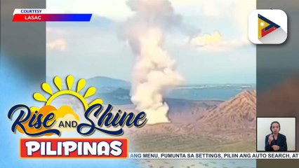 Bulkang Taal nakataas pa rin sa Alert Level 1