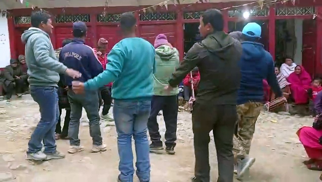 Guys Dancing in Naumati Baja | Marriage, Music, Fun and Masti | Nepalese Style Dance |