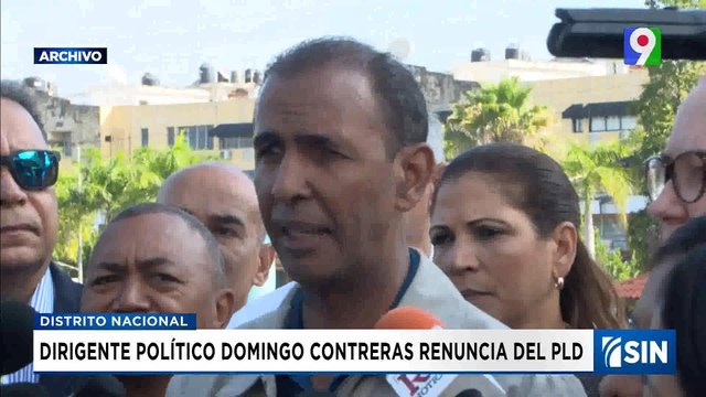 Domingo Contreras sale del PLD | Emisión Estelar SIN con Alicia Ortega