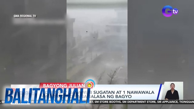 NDRRMC - 2 nasawi, 8 sugatan at 1 nawawala kasunod ng pananalasa ng bagyo | Balitanghali