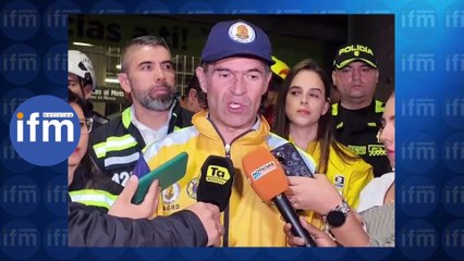 Federico Gutierrez habla sobre  Incidente del metro