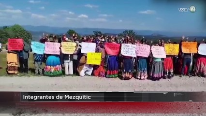 Retienen a las policías del estado en Mezquitic por la desaparición de cuatro habitantes