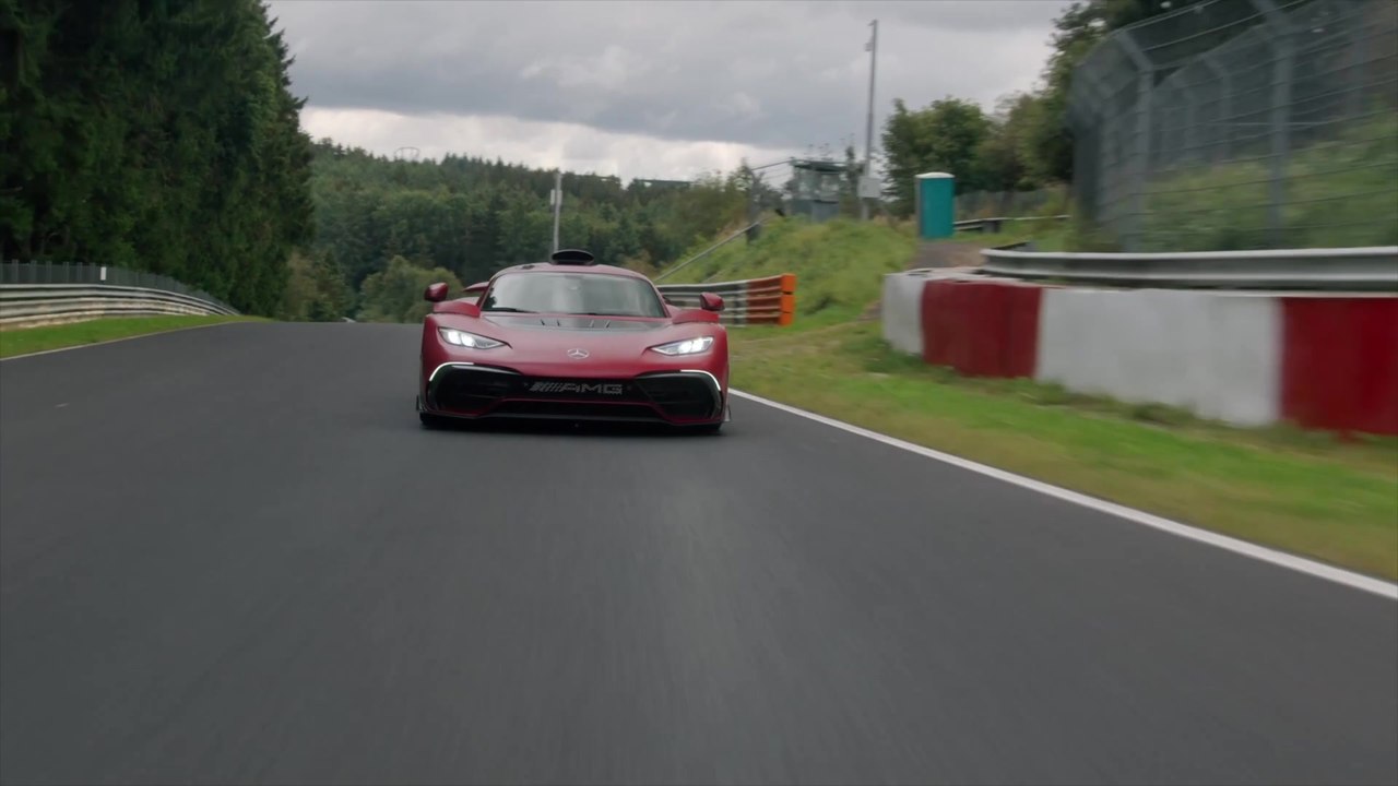 Mercedes-AMG ONE bricht eigenen Rundenrekord auf der Nürburgring-Nordschleife