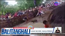 Mga kalahok sa hulihan ng biik, naka-piring | Balitanghali