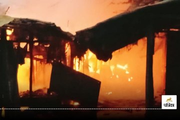 CG Fire Video: वृद्धा आश्रम में अचानक लगी भीषण आग, लोगों में मची भगदड़, देखें Video