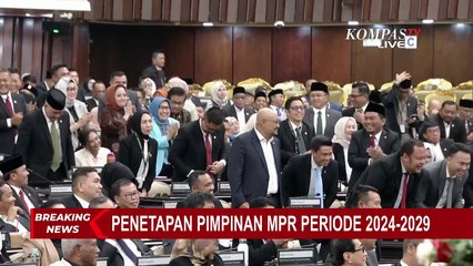 Tok! Sekjen Gerindra Ahmad Muzani Ditetapkan Jadi Ketua MPR Periode 2024-2029