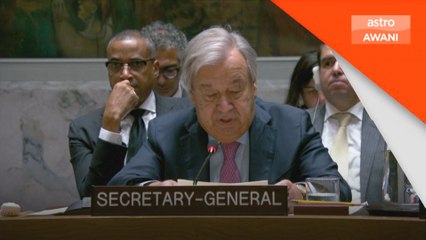 Serangan Iran tidak ubah nasib Palestin - Guterres
