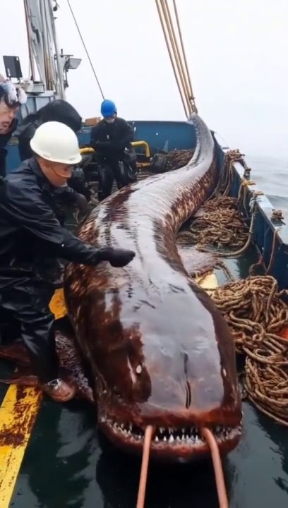 Unexpected Ocean Catch! Fishing Adventure with a Snake Surprise"Tags: