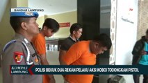 Polisi Bekuk 2 Rekan Pelaku Aksi Koboi Todongkan Pistol