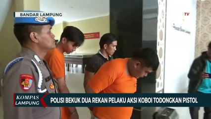 Polisi Bekuk 2 Rekan Pelaku Aksi Koboi Todongkan Pistol