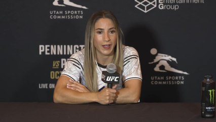 UFC bantamweight champion Tecia Pennington on Pena defence