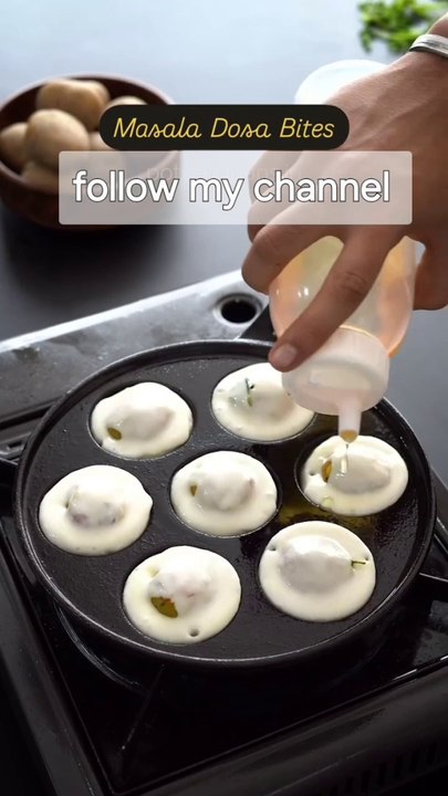 Masala Dosa Bites recipe