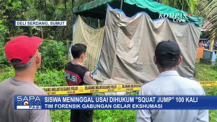 Siswa di Deli Serdang Meninggal Diduga Usai Dihukum Squat Jump, Polisi Lakukan Ekshumasi