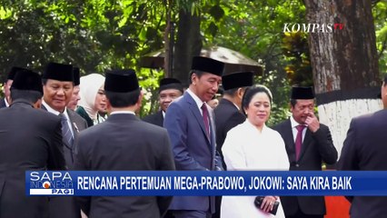 Rencana Prabowo Bertemu Megawati Sebelum Pelantikan, Jokowi Beri Respons Baik?