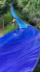 This water slide game feels very exciting