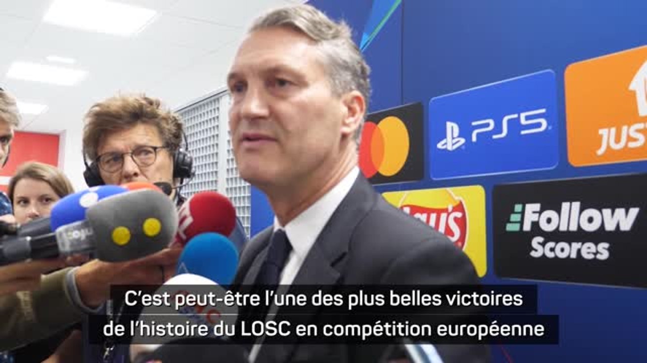 Lille - Létang : "Peut-être l’une des plus belles victoires de l'histoire du LOSC globalement"
