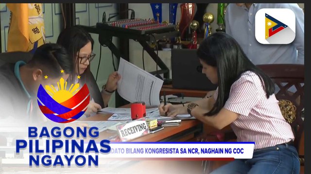 Ilan pang kakandidato bilang Kongresista sa NCR, Naghain ng COC