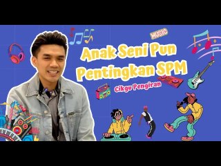 Abang Handsome Pentingkan SPM, Barulah Berjaya Dik  | BK IDOL | BINTANG KECIL