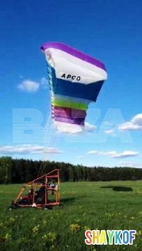 A pensioner tied a migrant to a homemade plane and accidentally expelled him from Russia