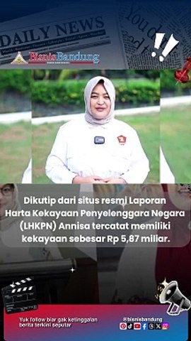 Annisa Mahesa Anggota DPR Termuda dengan Harta Rp 5,8 Miliar, Ini Profil Lengkapnya