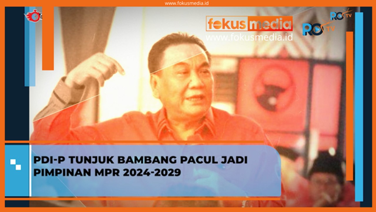 PDI-P Resmi Menunjuk Bambang Wuryanto alias Bam...
