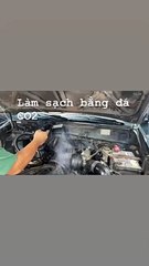 Chi tiết dịch vụ làm sach khoang máy bằng co2
