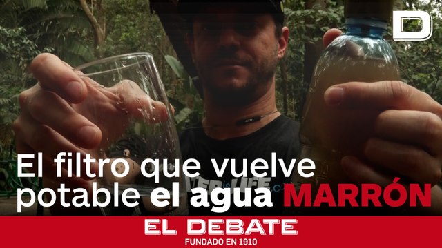 Un innovador filtro transforma el agua marrón de los ríos amazónicos en líquido potable
