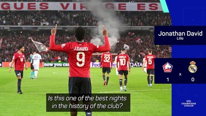 Jonathan David shocks Real Madrid on 'magical evening'