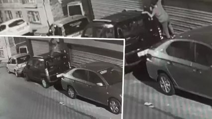 İstanbul Şişli’de ev sahibine yakalanan hırsız pencereden atlayarak böyle kaçtı